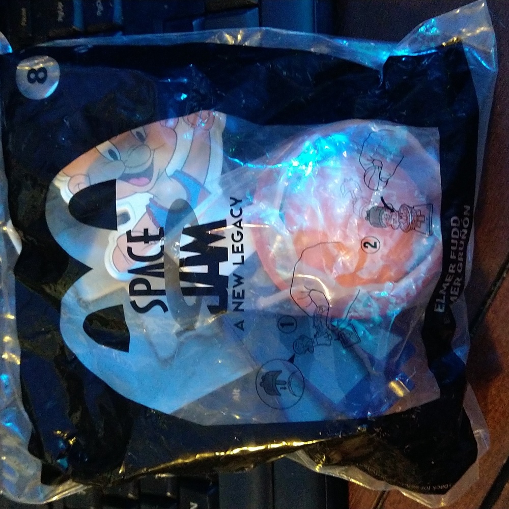 Space Jam 2021 Mcdonalds Happy Meal Toy #8 Elmer Fudd Sealed New